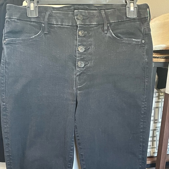 MOTHER The Pixie Ankle Fray. Size 30. Buttonfly - Picture 1 of 15
